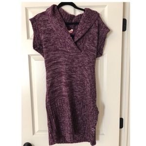 Purple sweater dress XL Derek heart